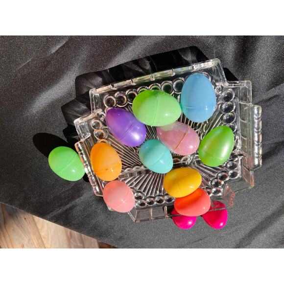 Art Deco Glass Divided Tray - Picture 9 of 9